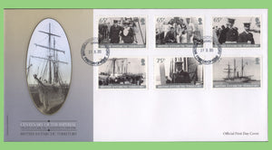 British Antarctic Territory 2013 Centenary of Treans-Antarctic Expedition set on First Day Cover. Signy