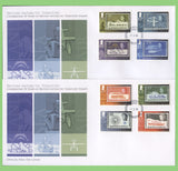 British Antarctic Territory 2013 50th Anniversary of BAT stamps, definitive set on four First Day Covers. Signy
