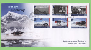 British Antarctic Territory 2019 Port Lockroy set on First Day Cover