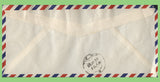 India 1954 Custodian Forces in Korea overprint set on airmail cover, FPO 140