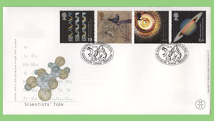 G.B. 1999 Scientists' Tale set u/a Royal Mail First Day Cover, Downe, Orpington