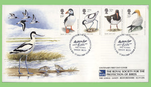 G.B. 1989 Sea Birds set official RSPB/Covercraft First Day cover, Sandy Beds