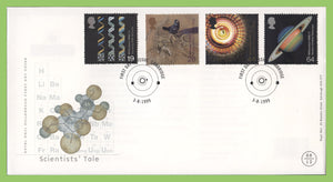 G.B. 1999 Scientists' Tale set u/a Royal Mail First Day Cover, Cambridge