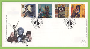 G.B. 1999 Settlers Tale set on u/a Royal Mail First Day Cover, Plymouth