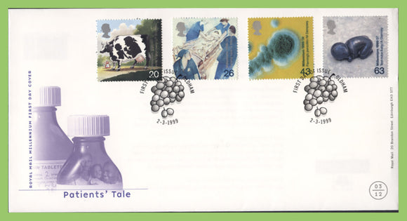 G.B. 1999 Patients' Tale set u/a Royal Mail First Day Cover, Oldham