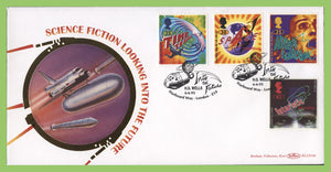 G.B. 1995 Science Fiction set on Benham First Day Cover, London E14