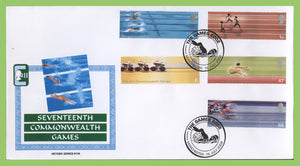 G.B. 2002 Commonwealth Games set on Heyden u/a First Day Cover, Manchester