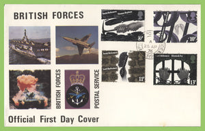 G.B. 1976 Social Reformers on u/a Forces First Day Cover, FPO 319