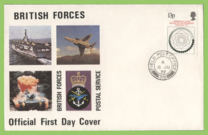 G.B. 1977 C/W Heads of Govt. set on u/a Forces First Day Cover, FPO 319