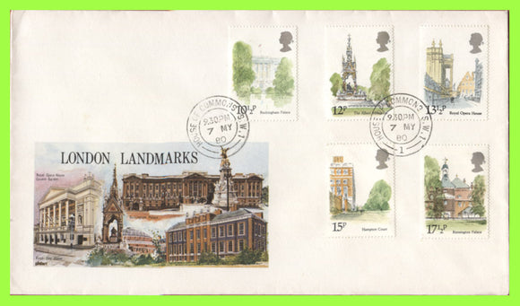 G.B. 1980 'London 80' on Philart First Day Cover,  House of Commons
